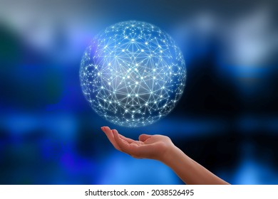 Blockchain technology, cryptography, NFT, technology and internet application scenarios - Shutterstock ID 2038526495