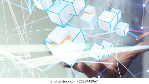 Blockchain Technology: Secure Data Network Concept
