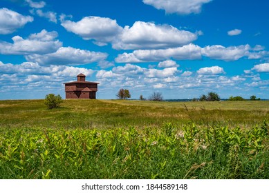 Blockhouse at Fort Abraham State Park