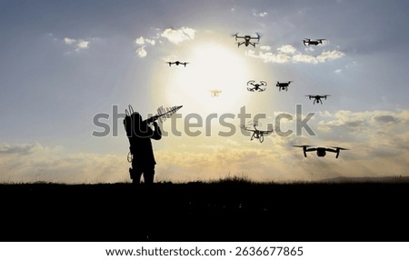 blocking unauthorized drone devices and sabotages