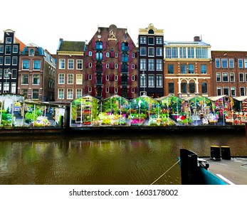 Bloemenmarkt, Floating Flower Market, Amsterdam