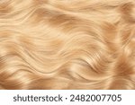 Blond hair close-up as a background. Women