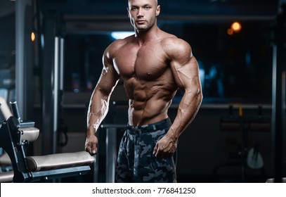 Men Gym Body Images Stock Photos Vectors Shutterstock