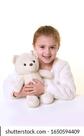 Blonde Little Girl Teddy Bear Stock Photo 1650594409 | Shutterstock