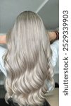 Blonde Platinum Hair Dye Balayage Airtouch