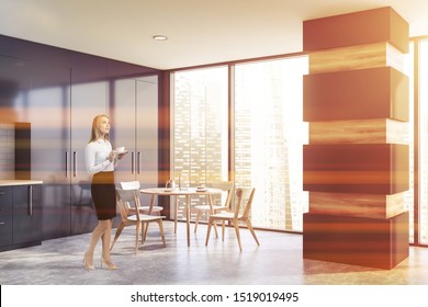 Modern Interior Wood Floor Stock Photos Images