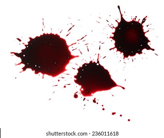 Blood dripping set isolated on white stock photo edit now 1039696972