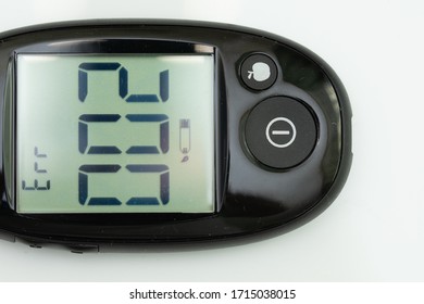 Blood Glucose Meter  With Insufficient Blood Volume  Error 200