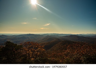 Blood Mountain Trail In North Georgia