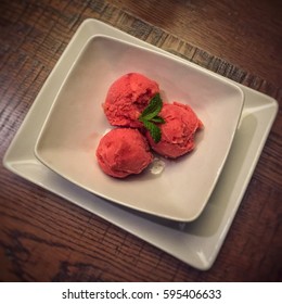 Blood Orange Sorbet