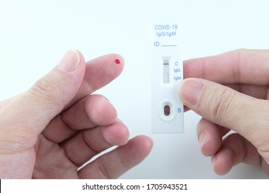 Blood Rapid Test Kit For Corona Virus Covid-19 