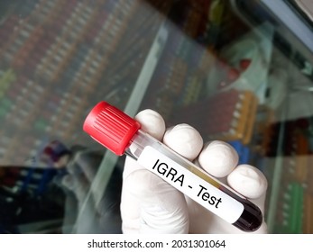 Blood Sample For IGRA(interferon Gamma Release Assay) Test For Diagnosis Of Tuberculosis