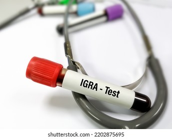 Blood Sample For IGRA(interferon Gamma Release Assay) Test For Diagnosis Of Tuberculosis