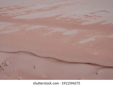 Blood Snow Dune With Sahara Dust