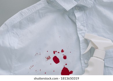 Blood Stains On Clothes And Stain Remover