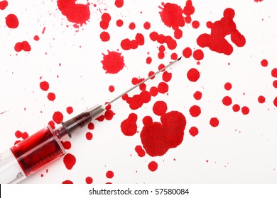 Blood Syringe Stock Photo 57580084 | Shutterstock