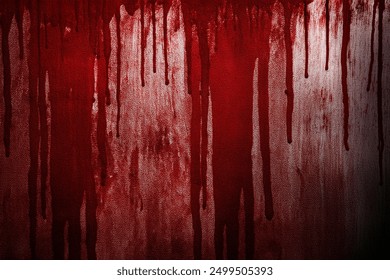 Blood Texture Background. Bloody red stains Background design horror or crime.