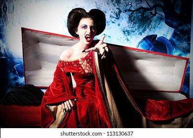 173 Female vampire coffin Images, Stock Photos & Vectors | Shutterstock