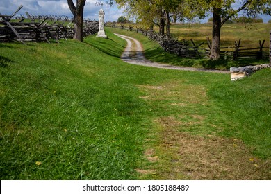 Bloody Lane At Antietam Battlefield