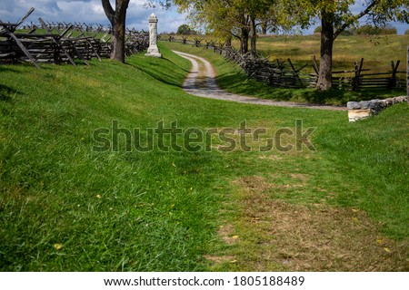 Bloody Lane at Antietam Battlefield