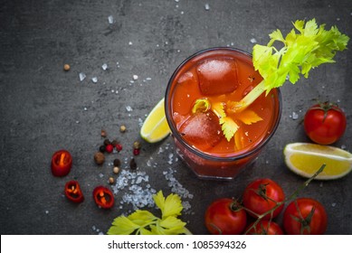 Bloody Mary  coktail. 
