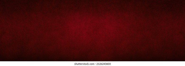 Bloody Red Texture. Dark Scarlet Color Textured Surface. Abstract Gloomy Eerie Background