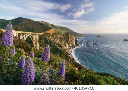 Similar – Image, Stock Photo Big Sur California big sur