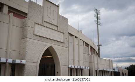 Bloomington, Indiana - May 30, 2022: Indiana University NCAA College Football Stadium