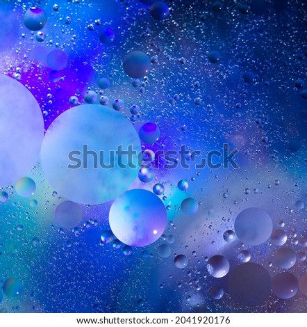 blot, blurry, disk, drop, circle, dot, bubble, blue, pattern