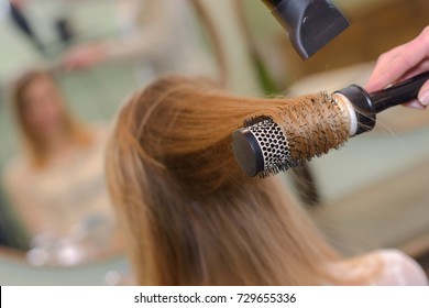 Blowdrying The Hair