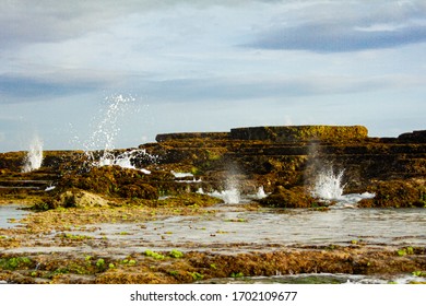 Blowholes In Tongatapu, Kingdom Of Tonga