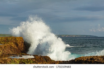 Blowholes In Tongatapu, Kingdom Of Tonga