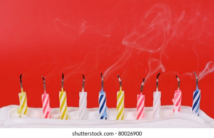 Blown Out Birthday Candles