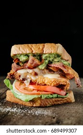 BLT Sandwich With Chicken And Avocado