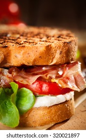 BLT Sandwich  - Close Up