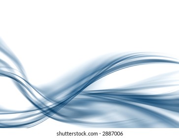 blue abstract composition