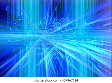 blue abstract cyber future technology concept background, illustration, circuit, binary code. - Powered by Shutterstock - Get 15% off with code: PIKWIZARD15