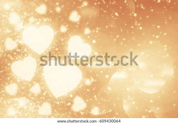 Blue Abstract Valentines Day Festive Background Stock Photo (Edit Now