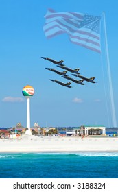 Blue Angels Over Pensacola Beach