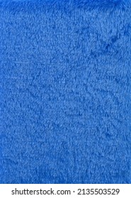 Blue Artificial Fur, Faux Fur Background