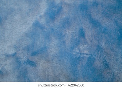 Blue Artificial Fur, Faux Fur Background