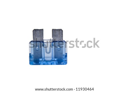 Blue automotive type blade fuse 25AMP