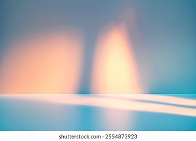 Fondo azul con luz