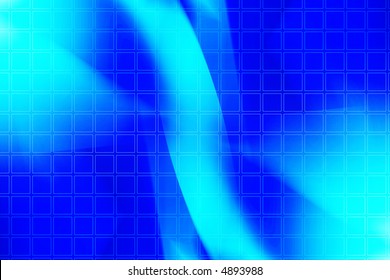 Blue Background with grid