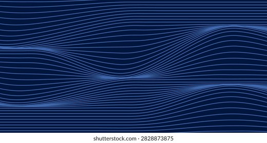 blue background metal pattern line style vector modern. eps10
