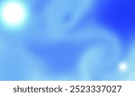 Blue background with waves and points of light, abstract background with shadows