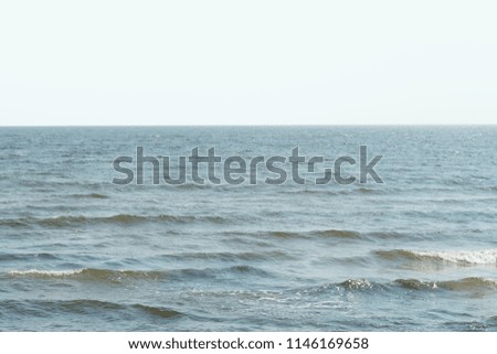 Einsames Boot am Strand der Ostsee auf Usedom