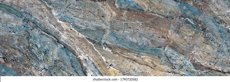 Blue beige marble texture background with natural Italian slab marble background for interior-exterior home wallpaper, ceramic granite tile surface