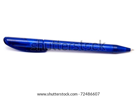 blue biro