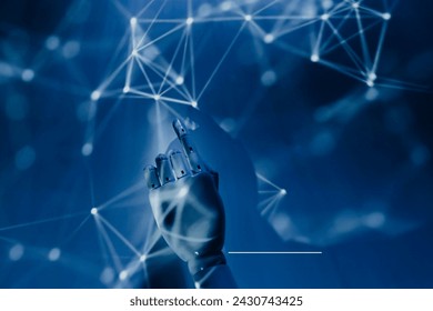 Blue Black Simple Technology Background can use it in your work and presentation. - Powered by Shutterstock